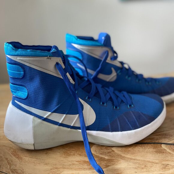 Nike Hyperdunk 2015 TB 'Game Royal', Size 11.5 - Picture 1 of 8